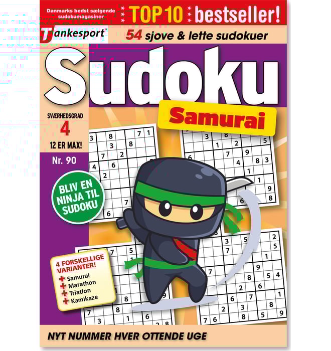 Sudoku Samurai - Intro Abonnement Sudoku Samurai - Intro Abonnement