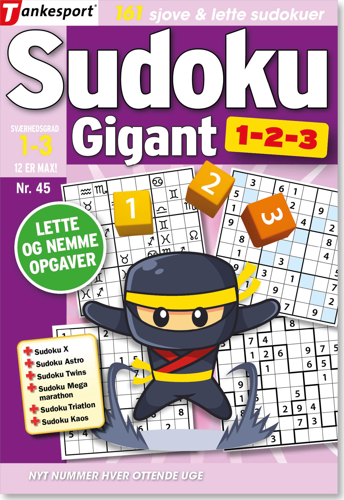 Sudoku Gigant 1-2-3 Nummer 45