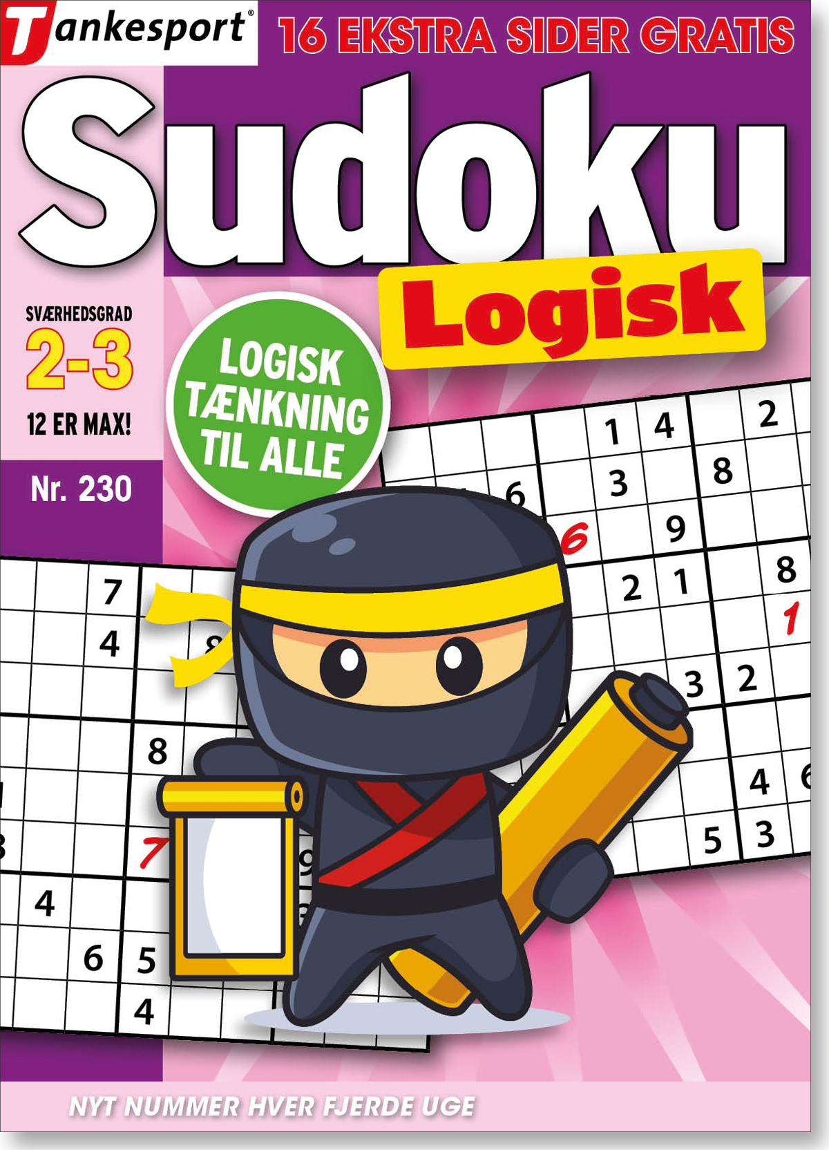 Sudoku Logisk Nummer 230