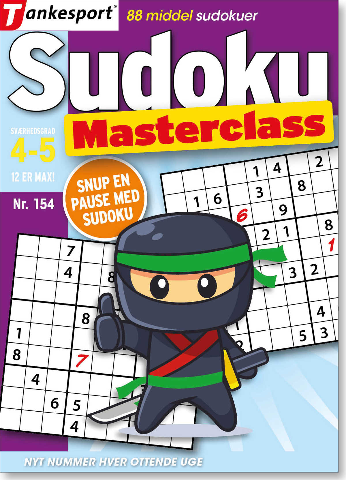 Sudoku Masterclass Nummer 154
