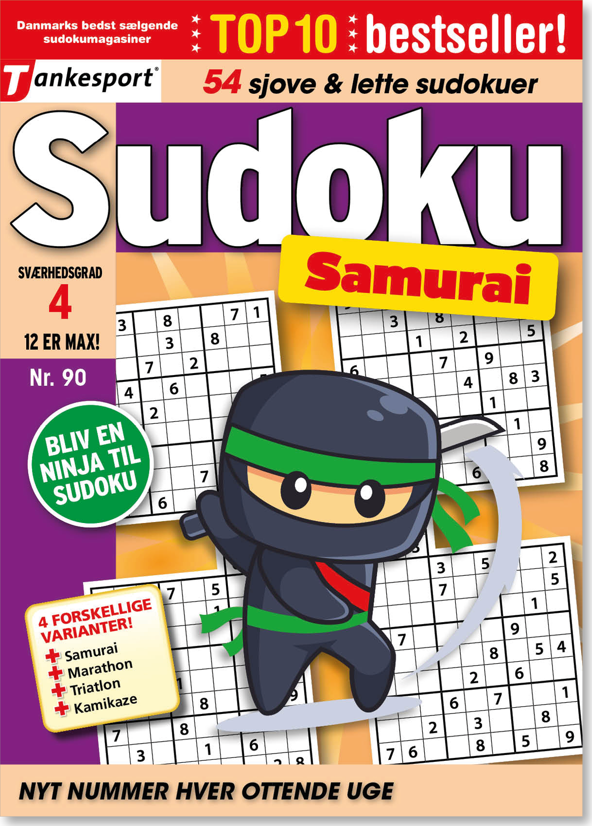 Sudoku Samurai Nummer 90