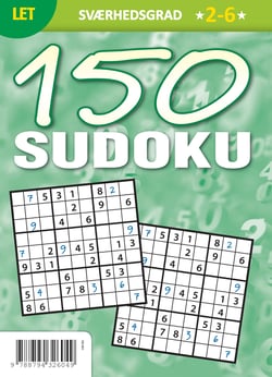 150 Sudoku 2-6* - Nummer 1