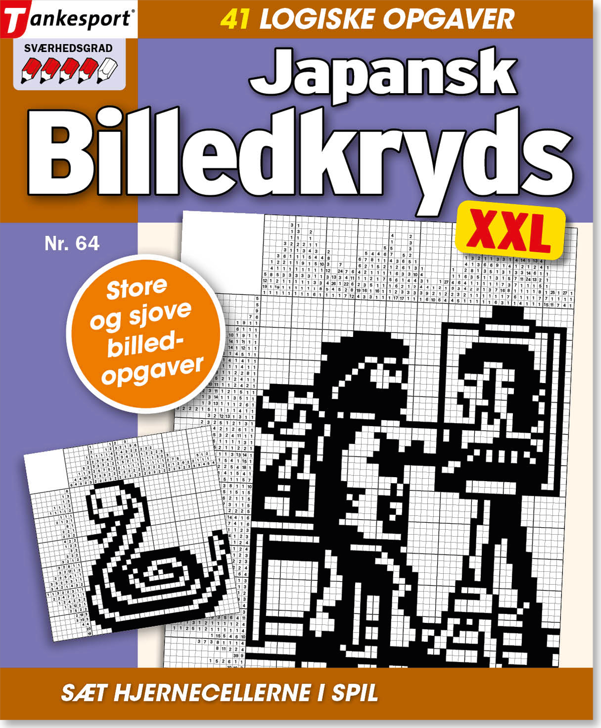 Japansk Billedkryds XXL Nummer 64