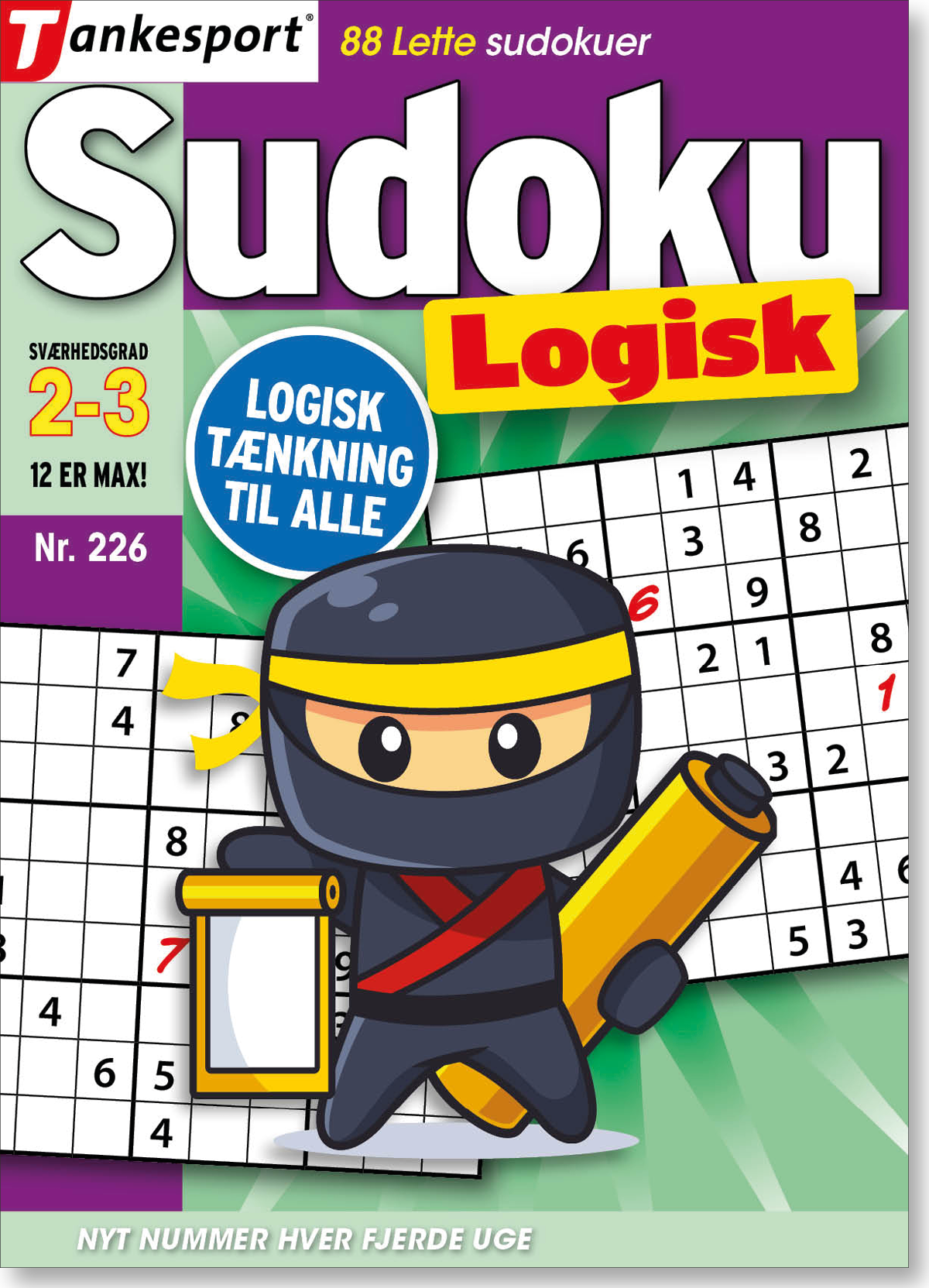 Sudoku Logisk Nummer 226